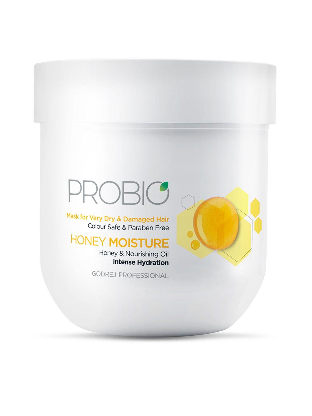 godrej professional probio honey moisture mask for intense hydration - 200 g