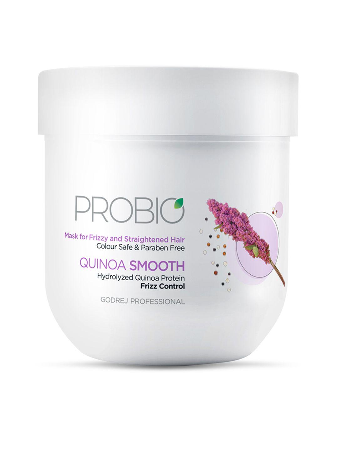 godrej professional probio quinoa smooth mask for frizz control - 200 g