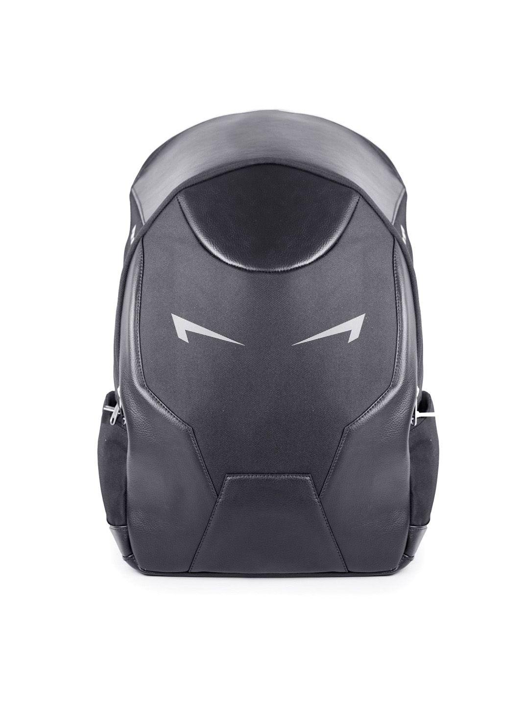 gods unisex black & grey rudra the mighty laptop backpack