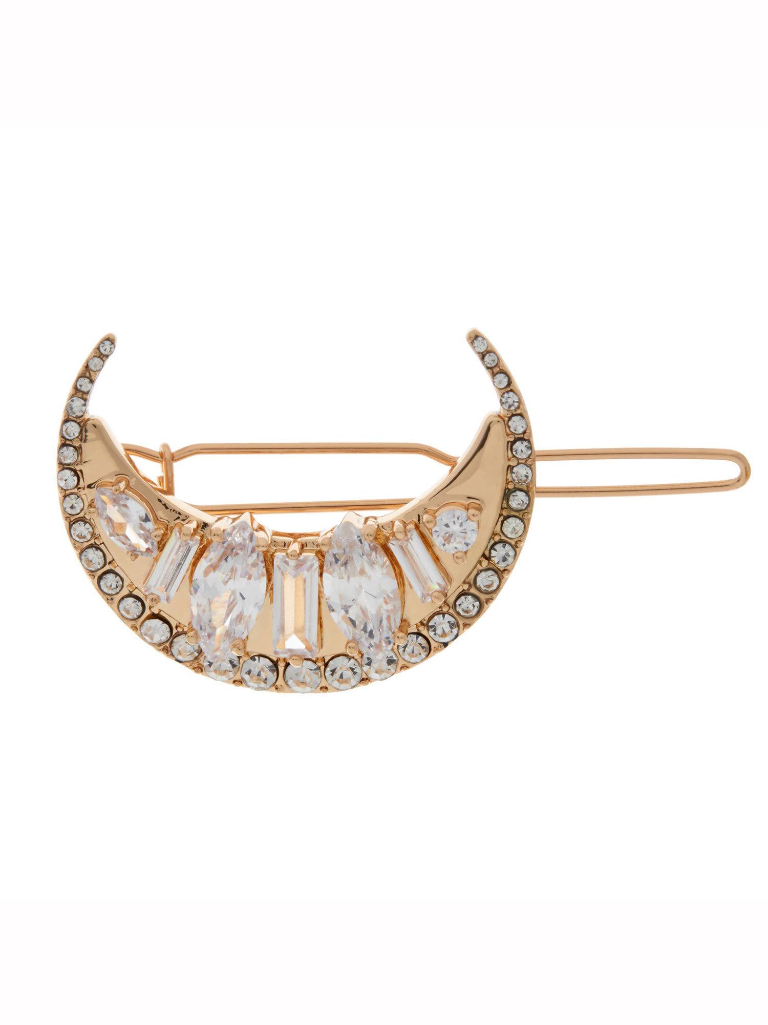 gold embellished hair accessories