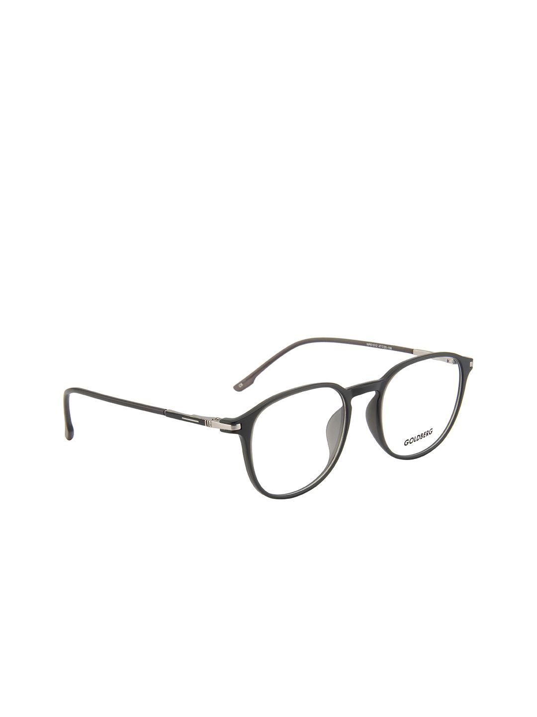 gold berg unisex grey full rim wayfarer frames eyeglasses