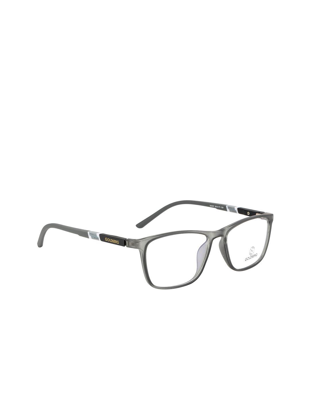 gold berg unisex grey full rim wayfarer frames