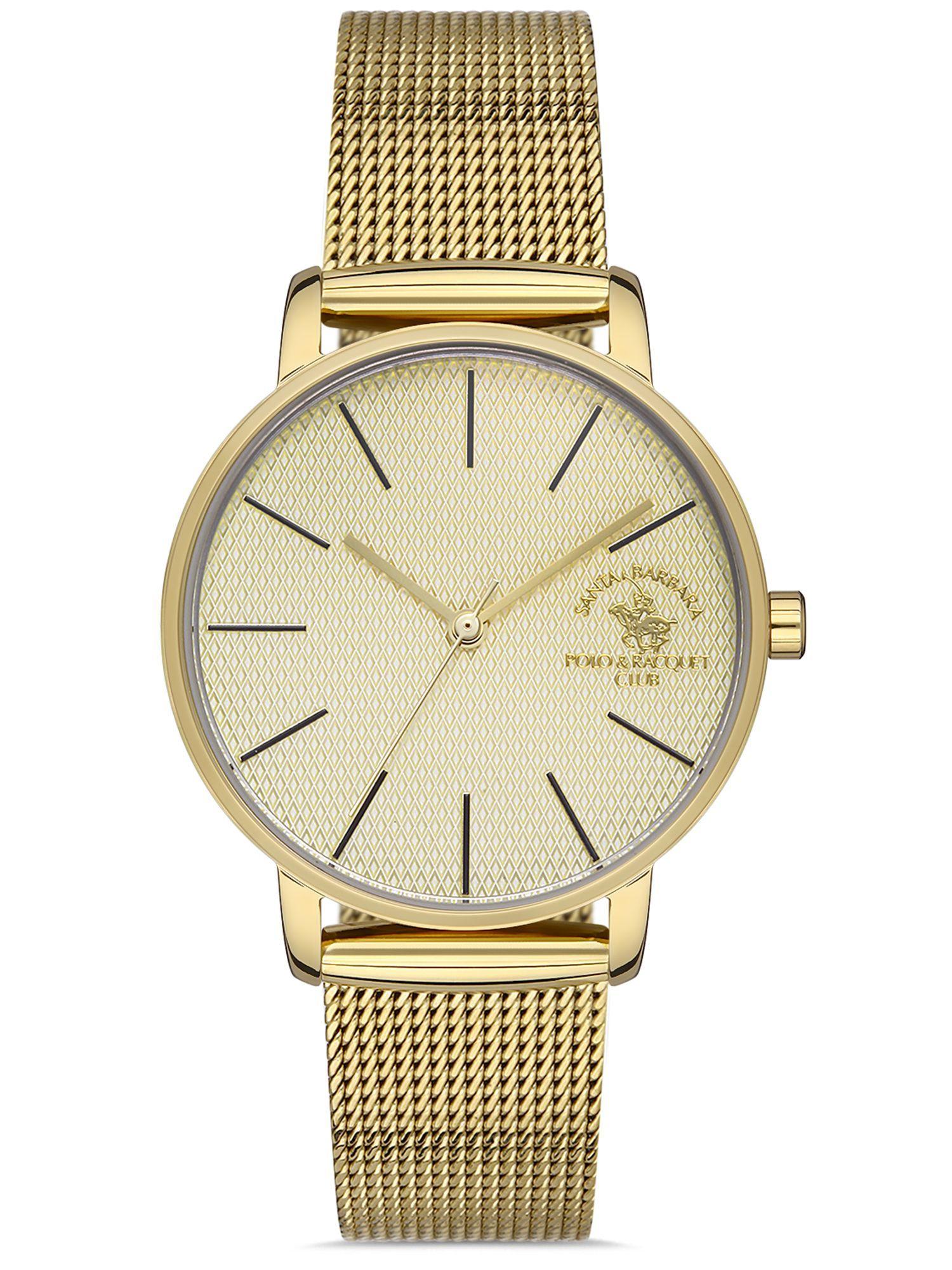 gold dial analog watch for women - sb.1.10408-2 (medium)