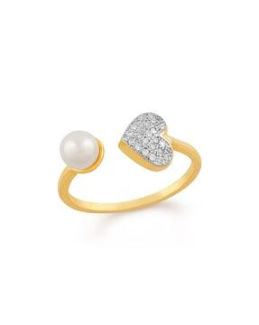 gold plated adjustable ring