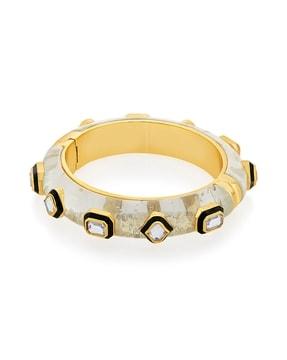 gold-plated begum haute bangle