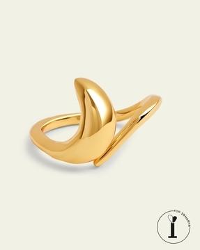 gold-plated bubble ring