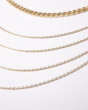 gold-plated chain kamarband