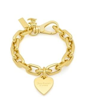 gold-plated chain. design bracelet