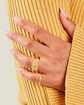 gold-plated corrugated
