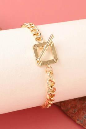 gold plated designer casual bracelet for women