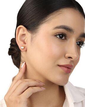 gold-plated essential stud earrings