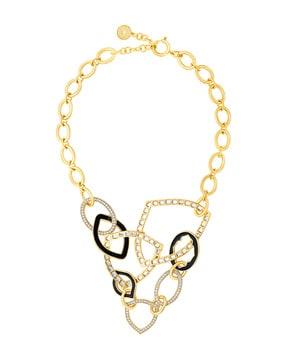 gold-plated just jamiti baroque necklace