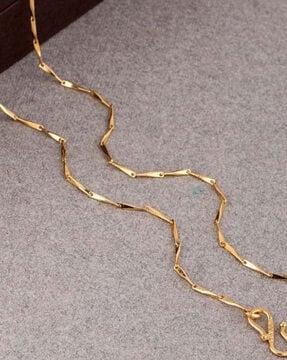gold-plated long chain