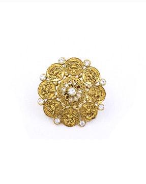 gold plated traditional ring
