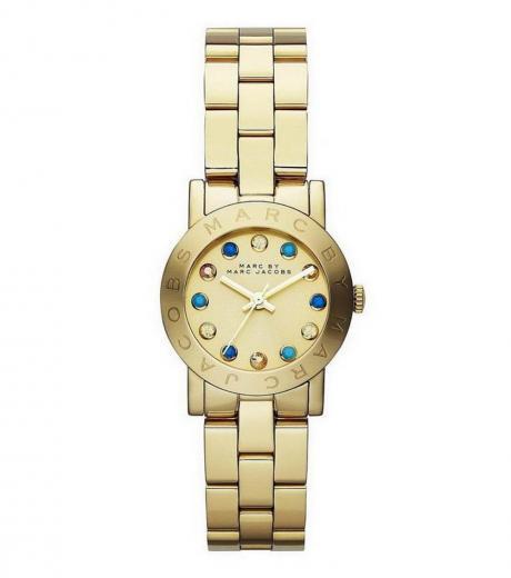 golden amy dexter dial watch