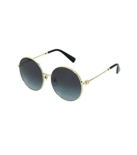 golden black gradient sunglasses