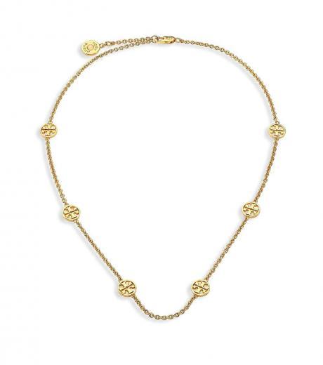 golden signature necklace