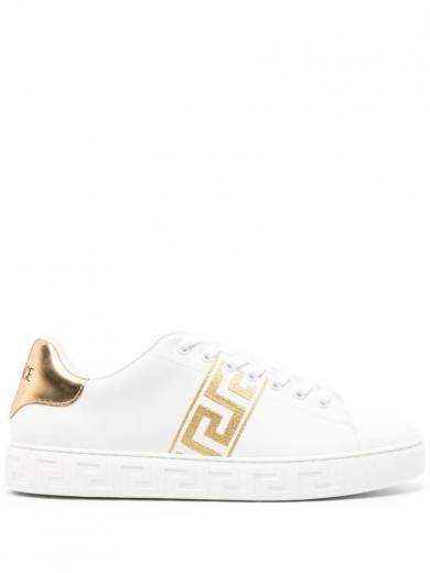 golden white golden greca sneakers