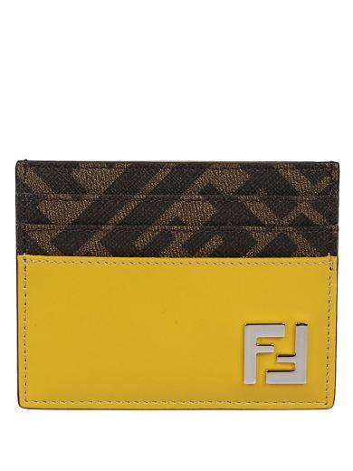 golden ff squared card holder