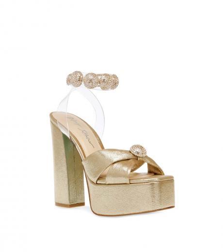 golden mason platform heels