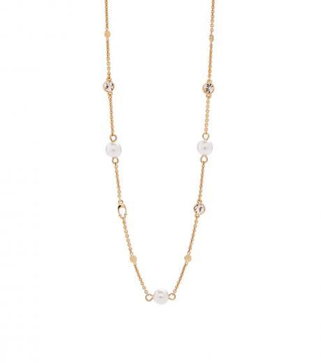golden pearl signature necklace