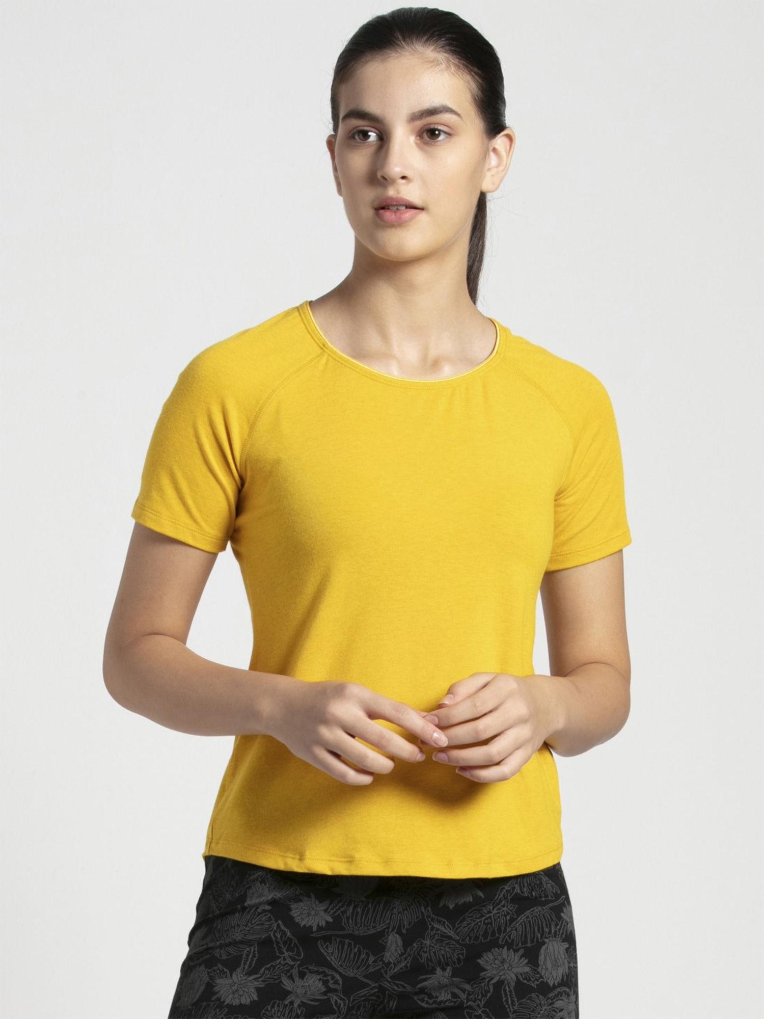 golden rod melange t-shirt - style number - aw27