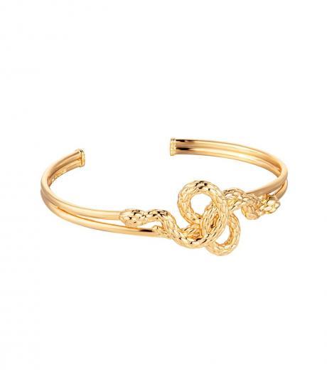golden snake bracelet