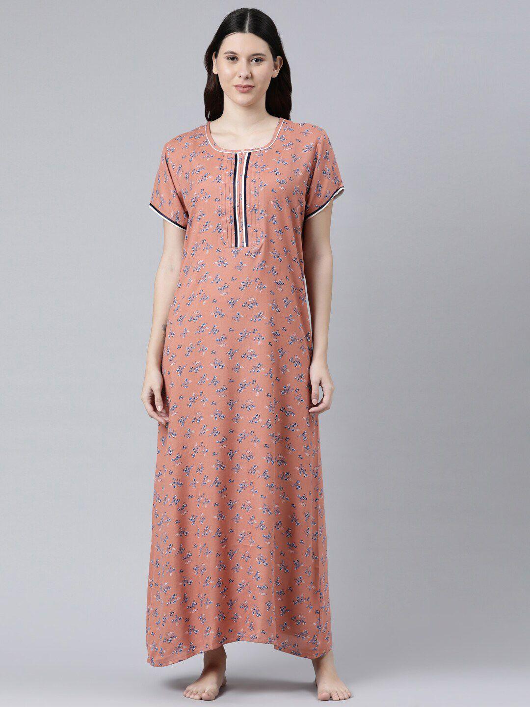 goldstroms floral printed maxi nightdress