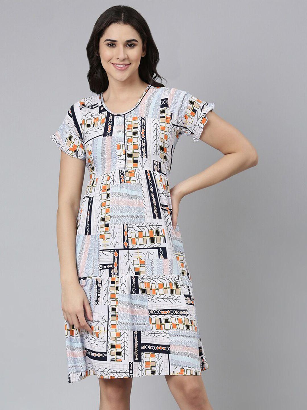 goldstroms print a-line dress