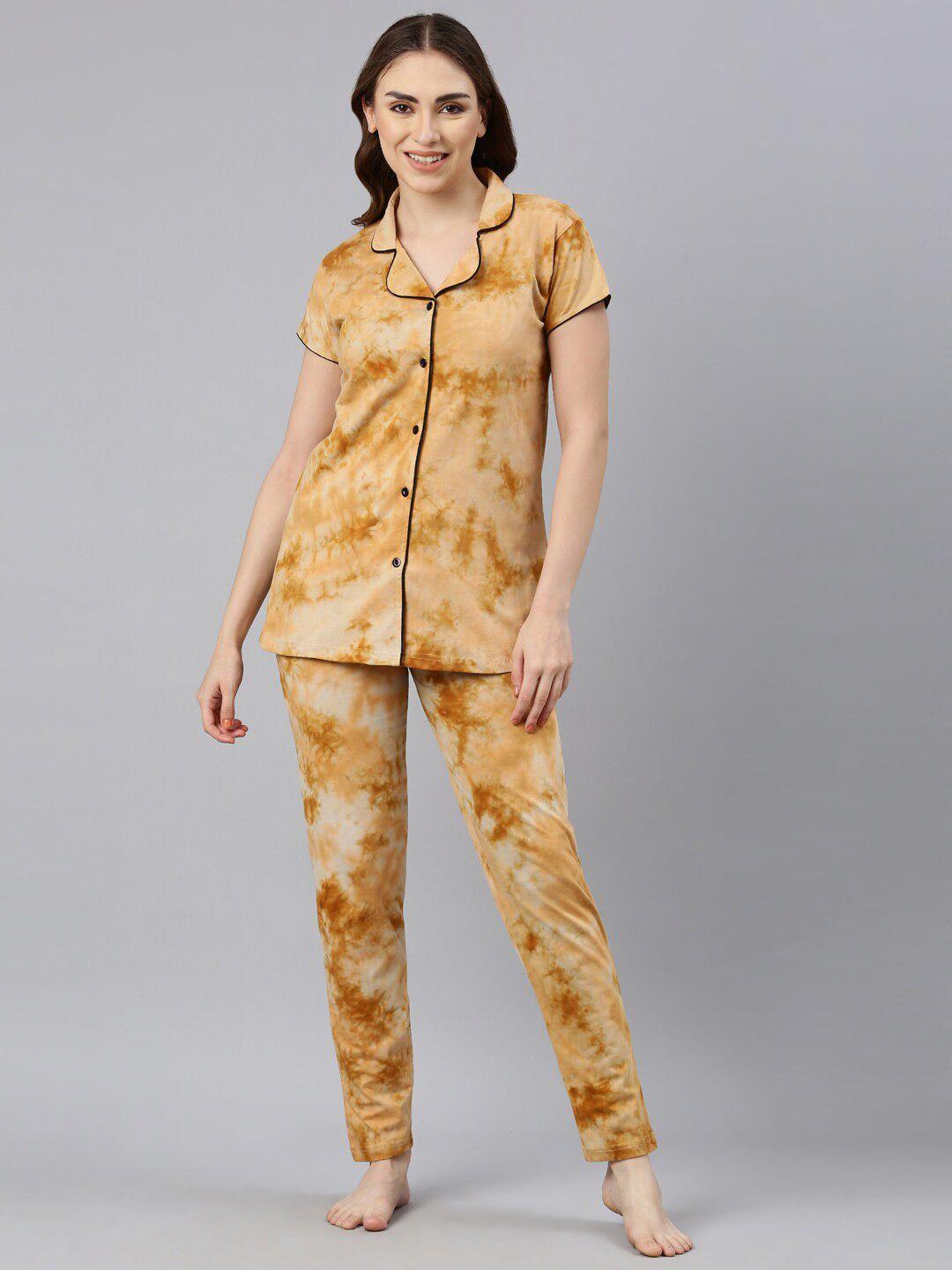 goldstroms tie & dye night suit