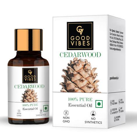 good vibes 100% pure cedarwood essential oil(10 ml)