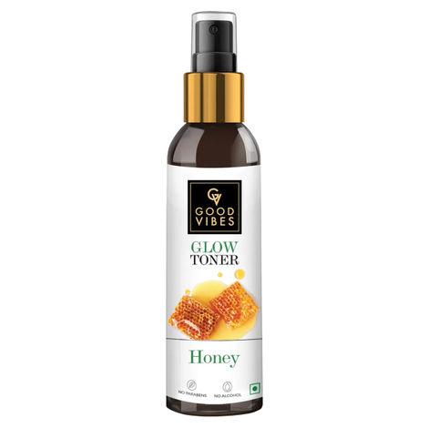 good vibes honey glow toner | hydrating, moisturizing | no parabens, no alcohol, no sulphates, no mineral oil, no animal testing (200 ml)