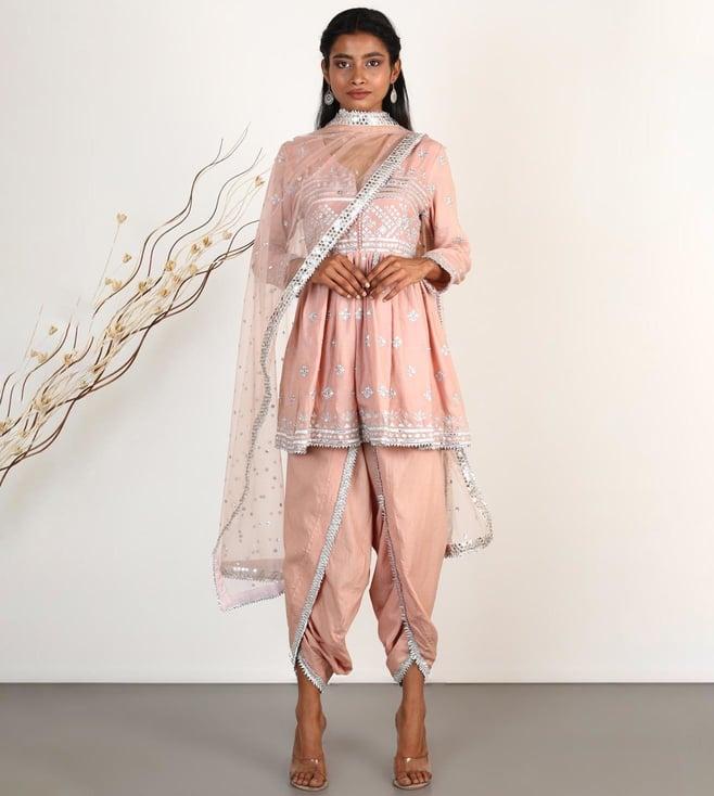 gopi vaid chand peplum dhoti set