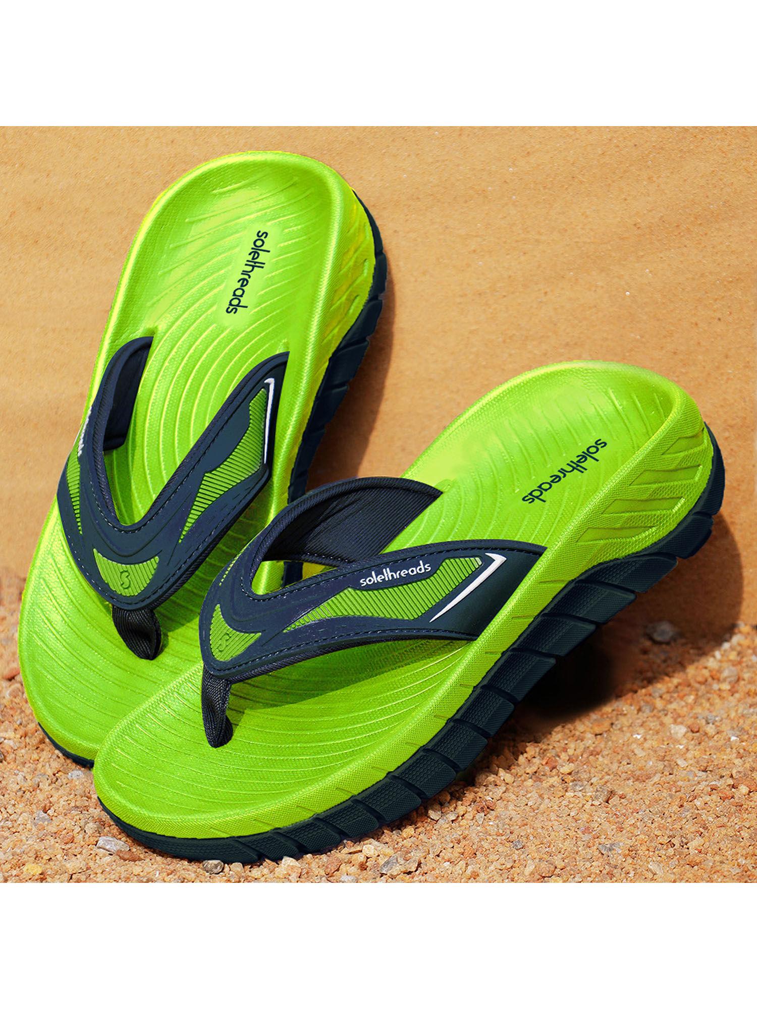 gorge green solid men flipflops