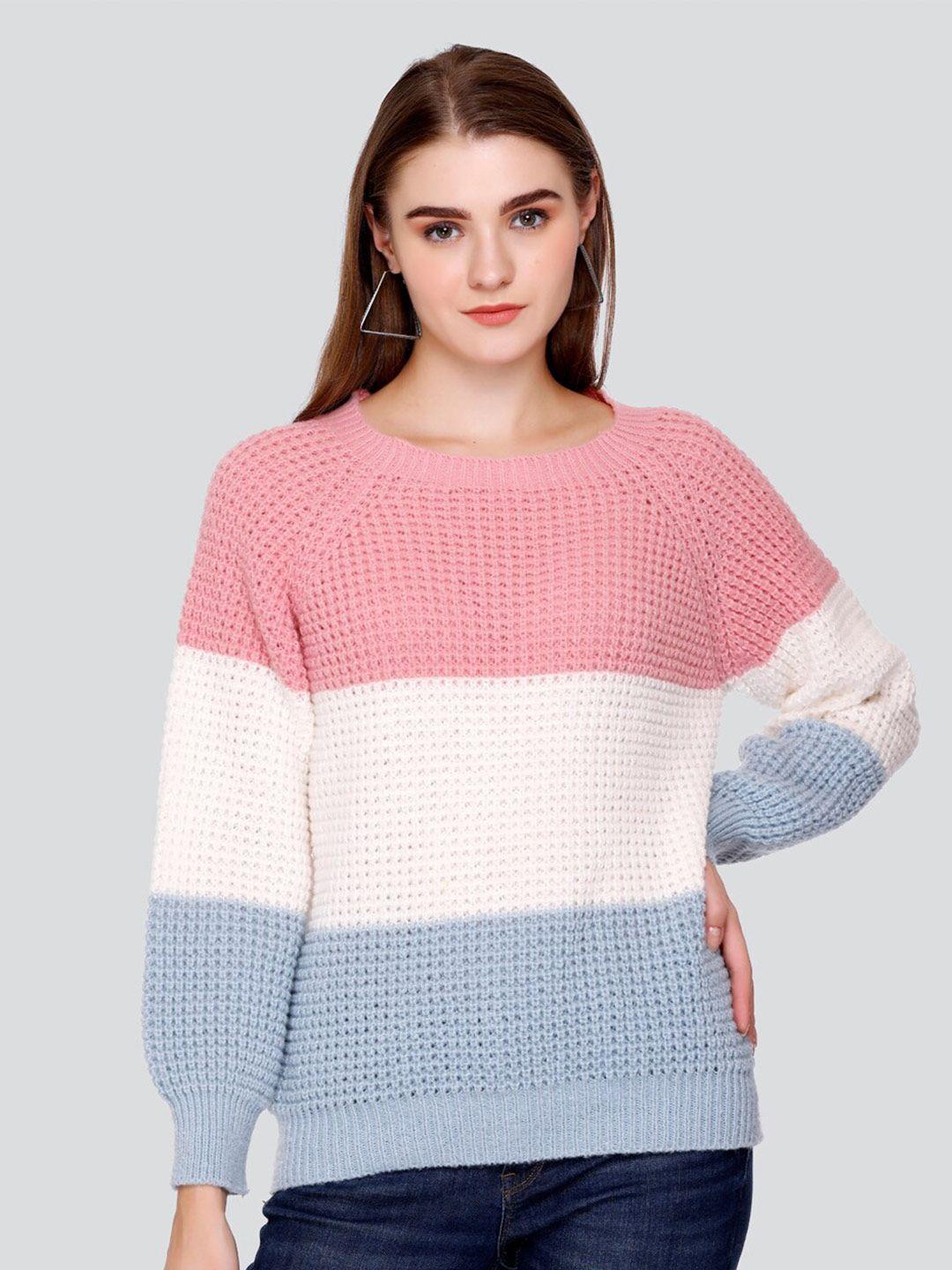 gosha & mau colourblocked  wool top