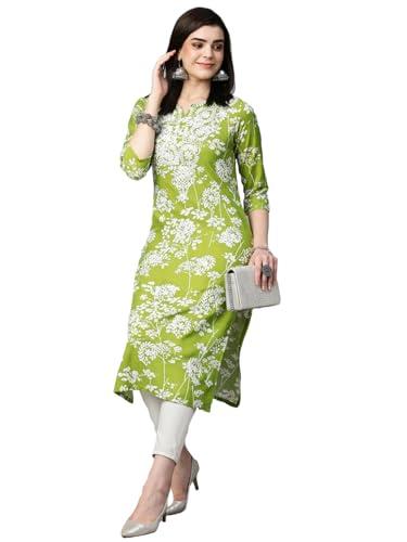 gosriki women's cotton blend chikankari embroidered straight kurta (zainab-green-vgt-gs_l_green_large)