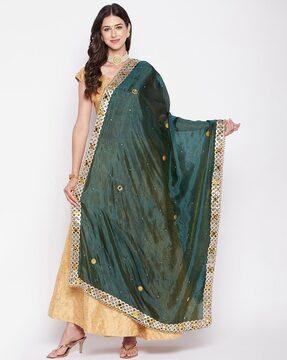 gota patti embroidered dupatta