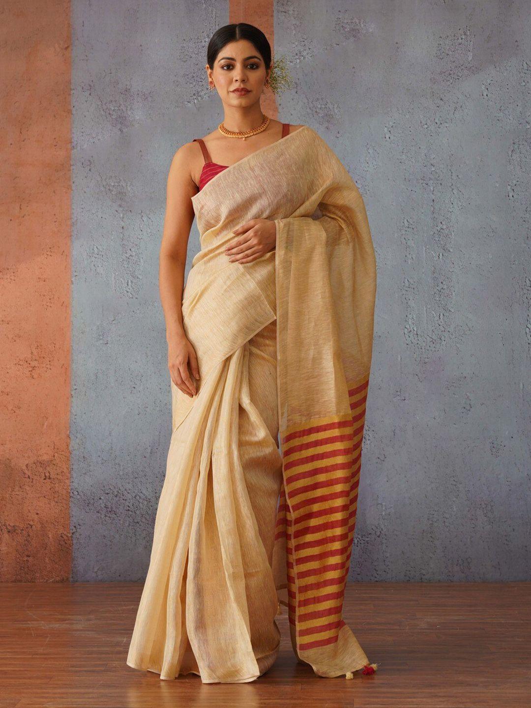 gotitli woven design tissue saree