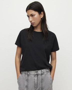 grace cotton relaxed fit t-shirt