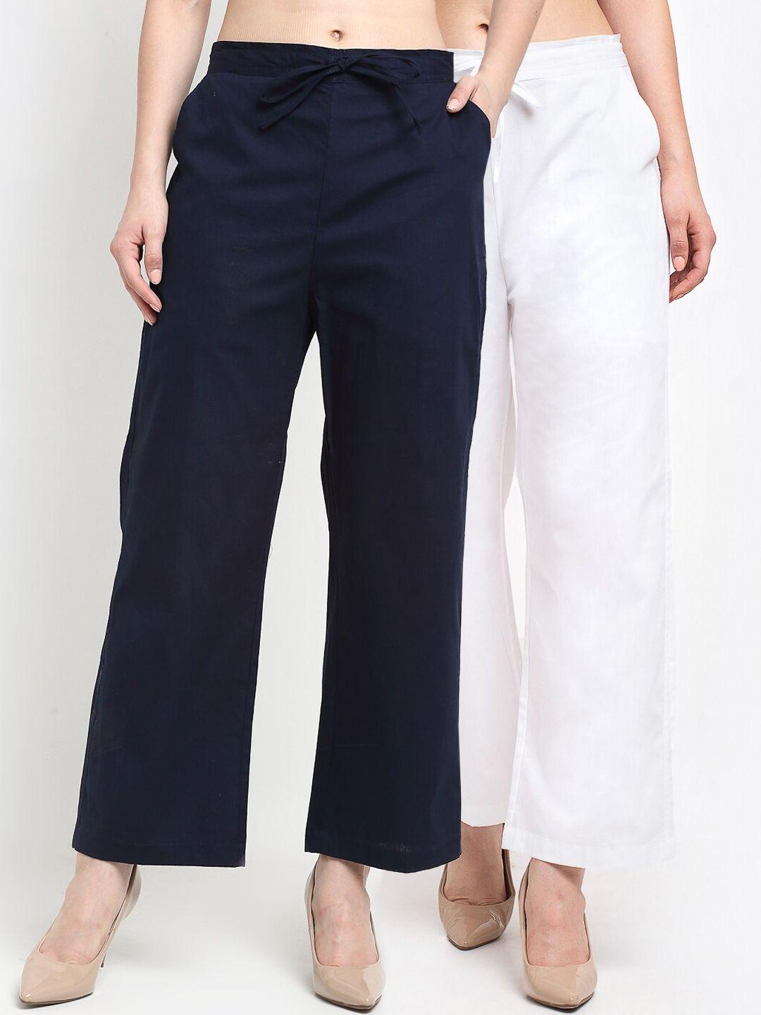 gracit women pack of 2 trousers