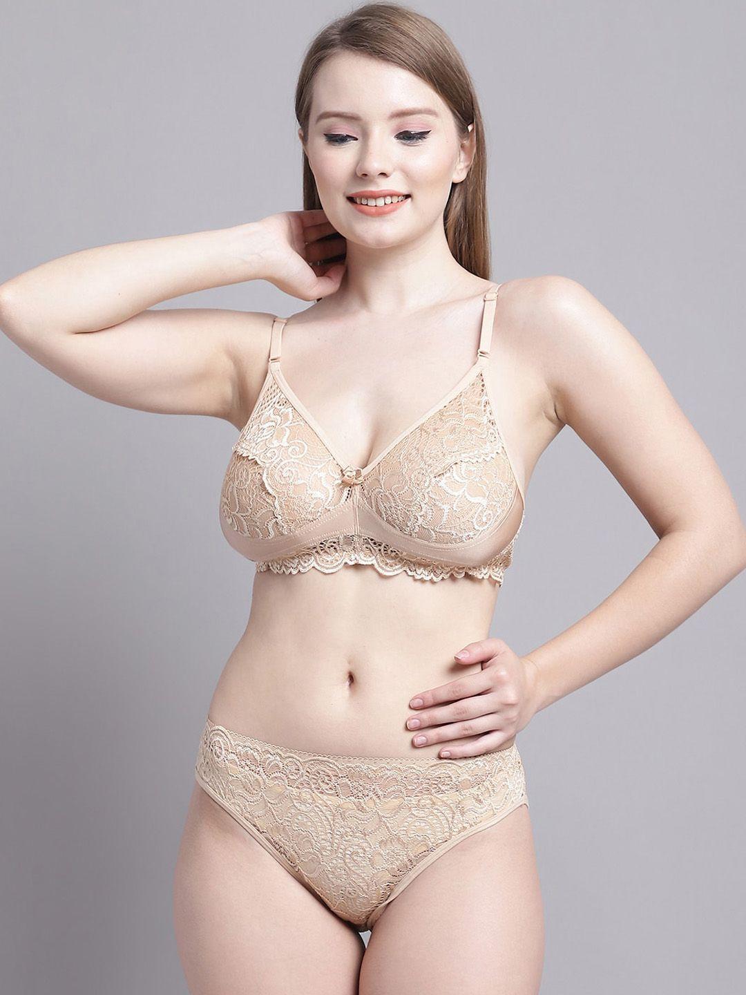 gracit self design lingerie set