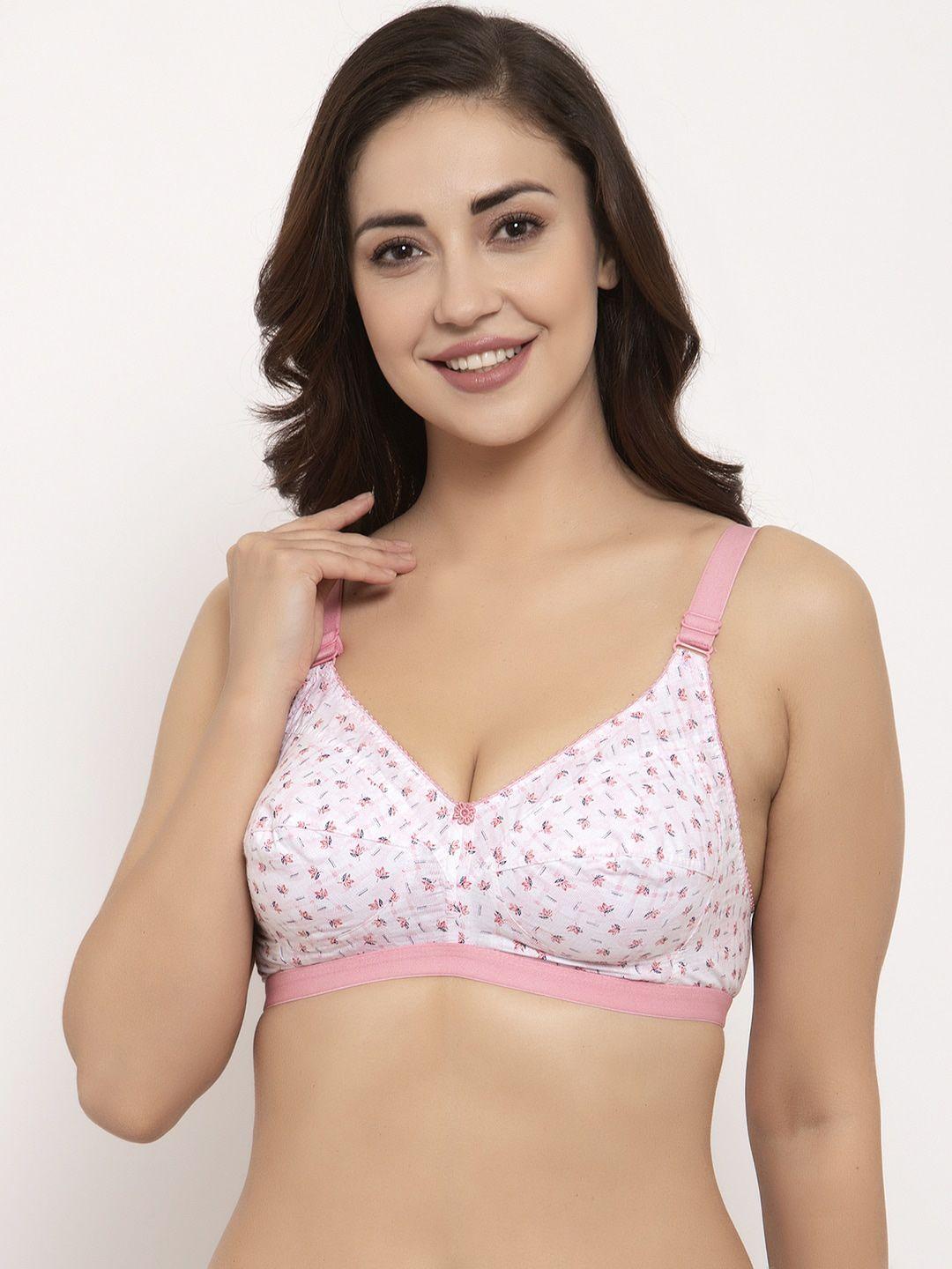 gracit women pink medium coverage bra