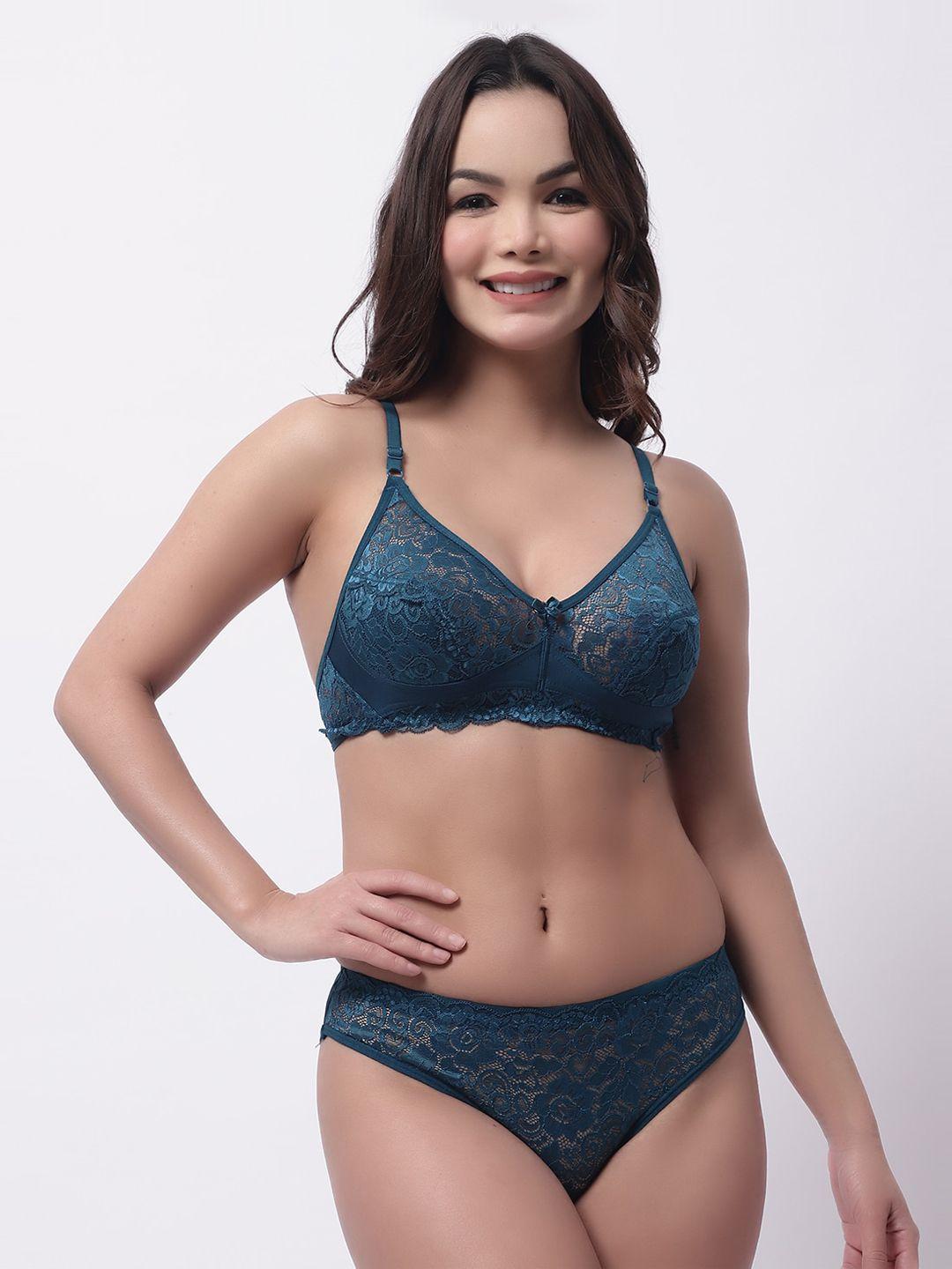 gracit women self-design lingerie set