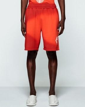 gradient jersey shorts