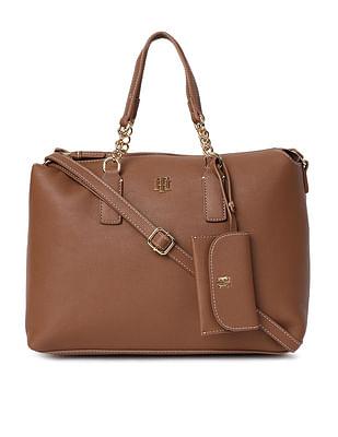 grain pebble brielle satchel bag