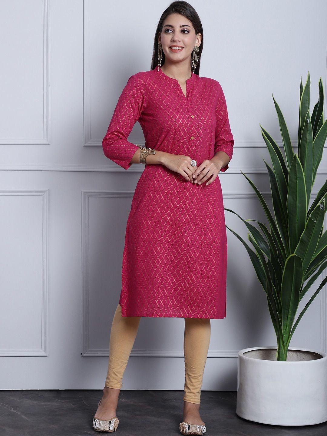 grancy geometric printed kurta