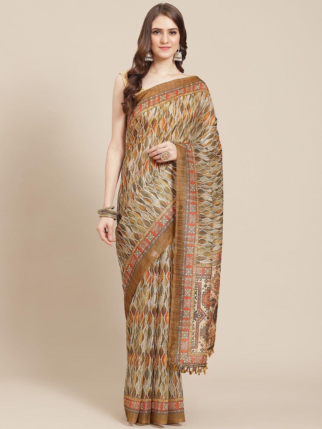 grancy multicoloured kanjeevaram saree