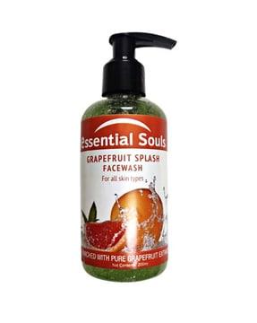 grapefruit splash face wash