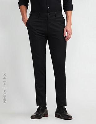 graph check smart flex trousers