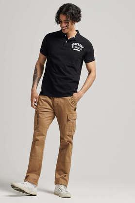 graphic-cotton-regular-fit-men's-t-shirt---black
